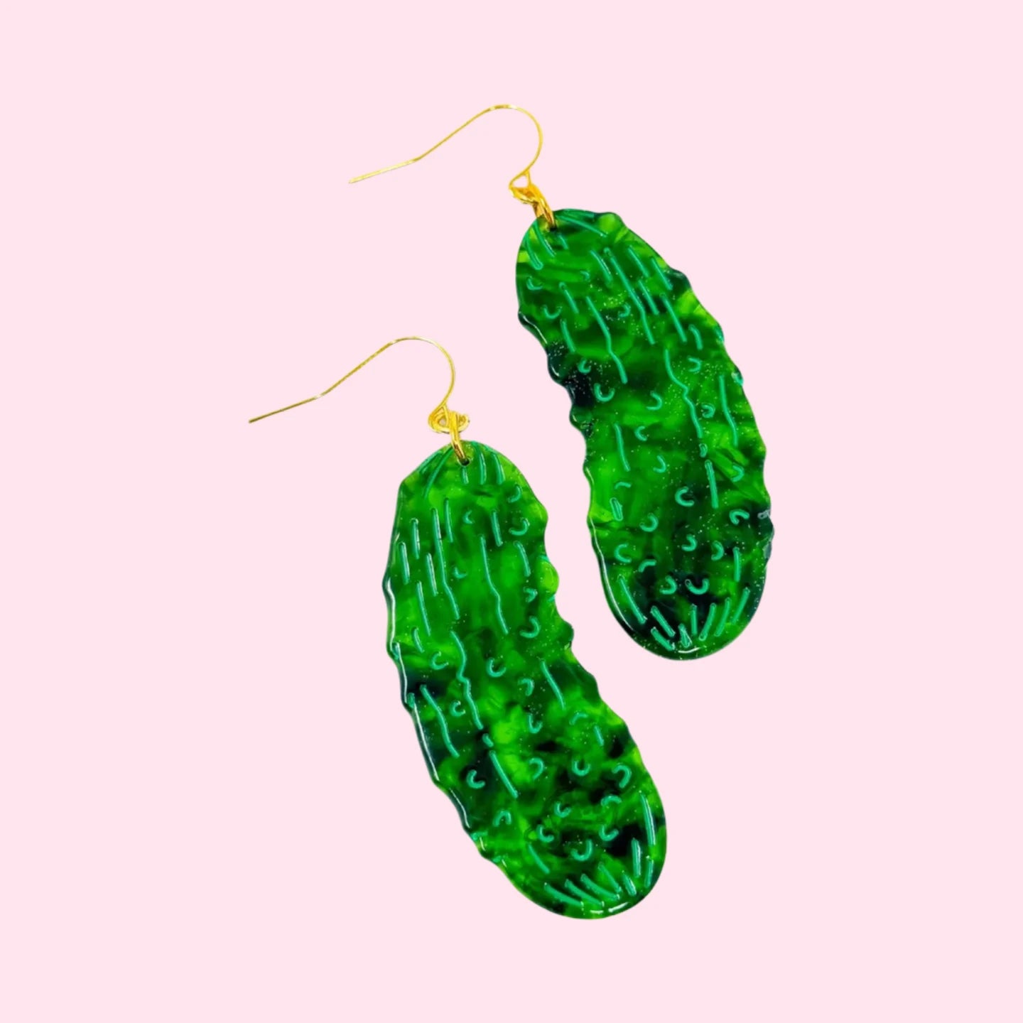 SALE! Big Pickle Earrings